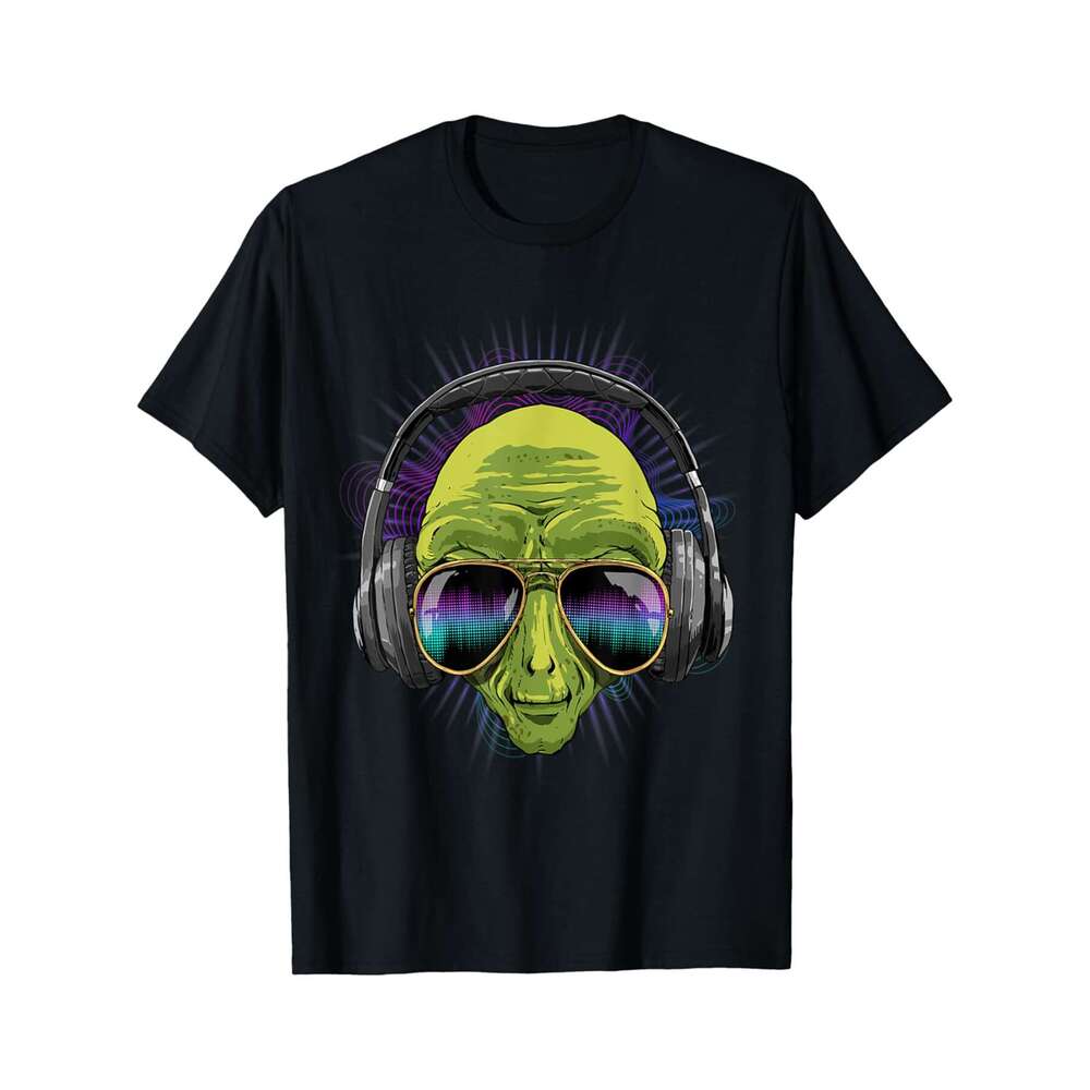 Designer T shirt Music Aardvark Dj With Headphones Musical Aardvark Lovers - 220g Tshits
