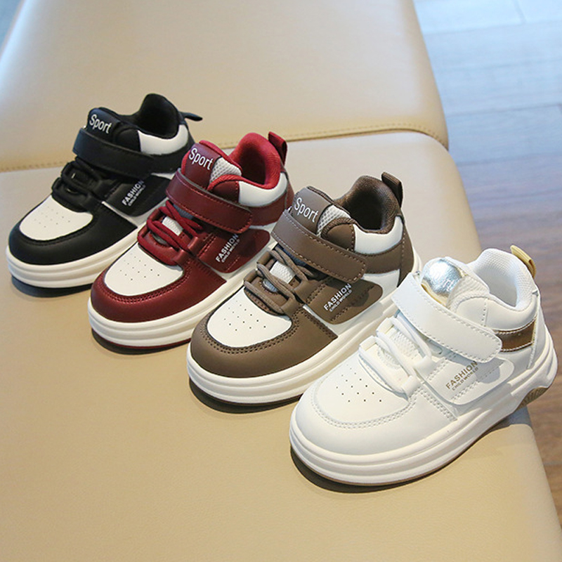 Toddlers Sneakers Boys Sport Shoes Girls Casual Shoes White Black Student Shoes Kidszworld Teen Youth Kids Running Shoes Size 21 - 32 K0631