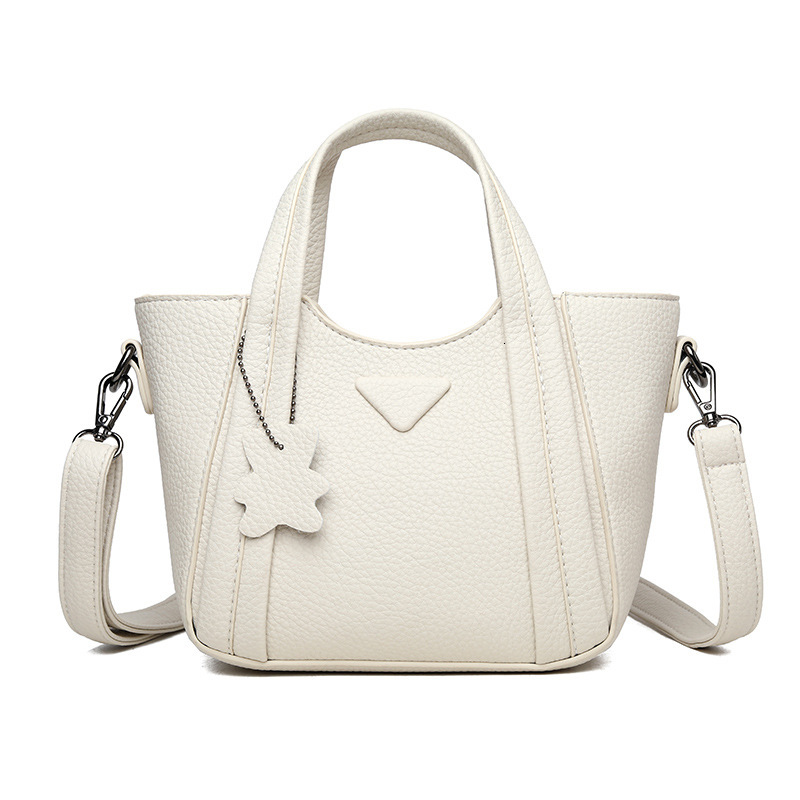 2025 New Design Bag Women's PU Leather Handbag Work Commuting Niche Single Shoulder Crossbody Bag