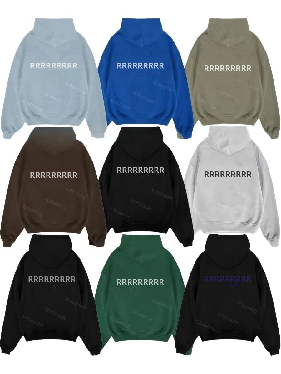 Designer Warm Hoody Hooded Hoodies Mens Women High Quality Streetwear Pullover Sweatshirts Loose Jumper Tops Reflective Clothes European size
