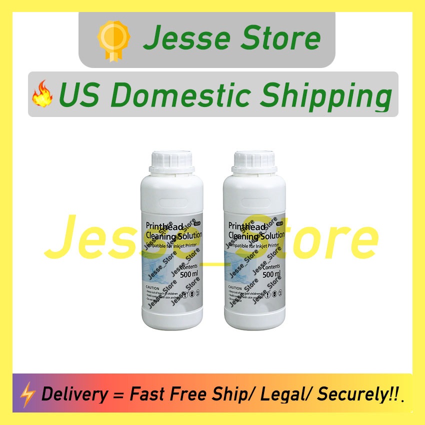Jesse Store Printhead Cleaning Industrial Use Raw Materials US Domestic Local Shipping For Sticky and Gooey Messes Safe Privacy Free Shipping 100% Pas