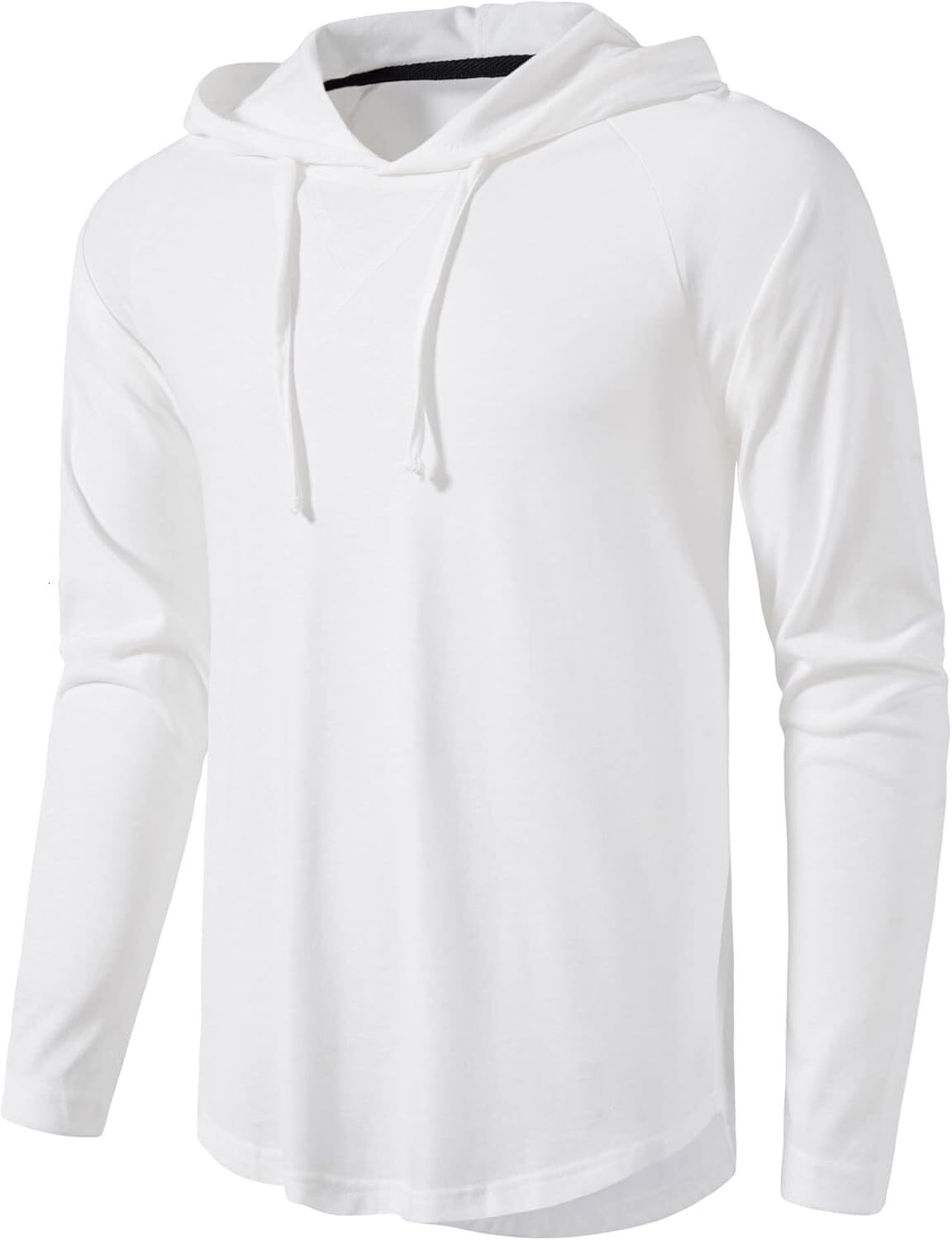 Men's Long Sleeve Athletic Performance Lightweight Hoodie Sweatshirts