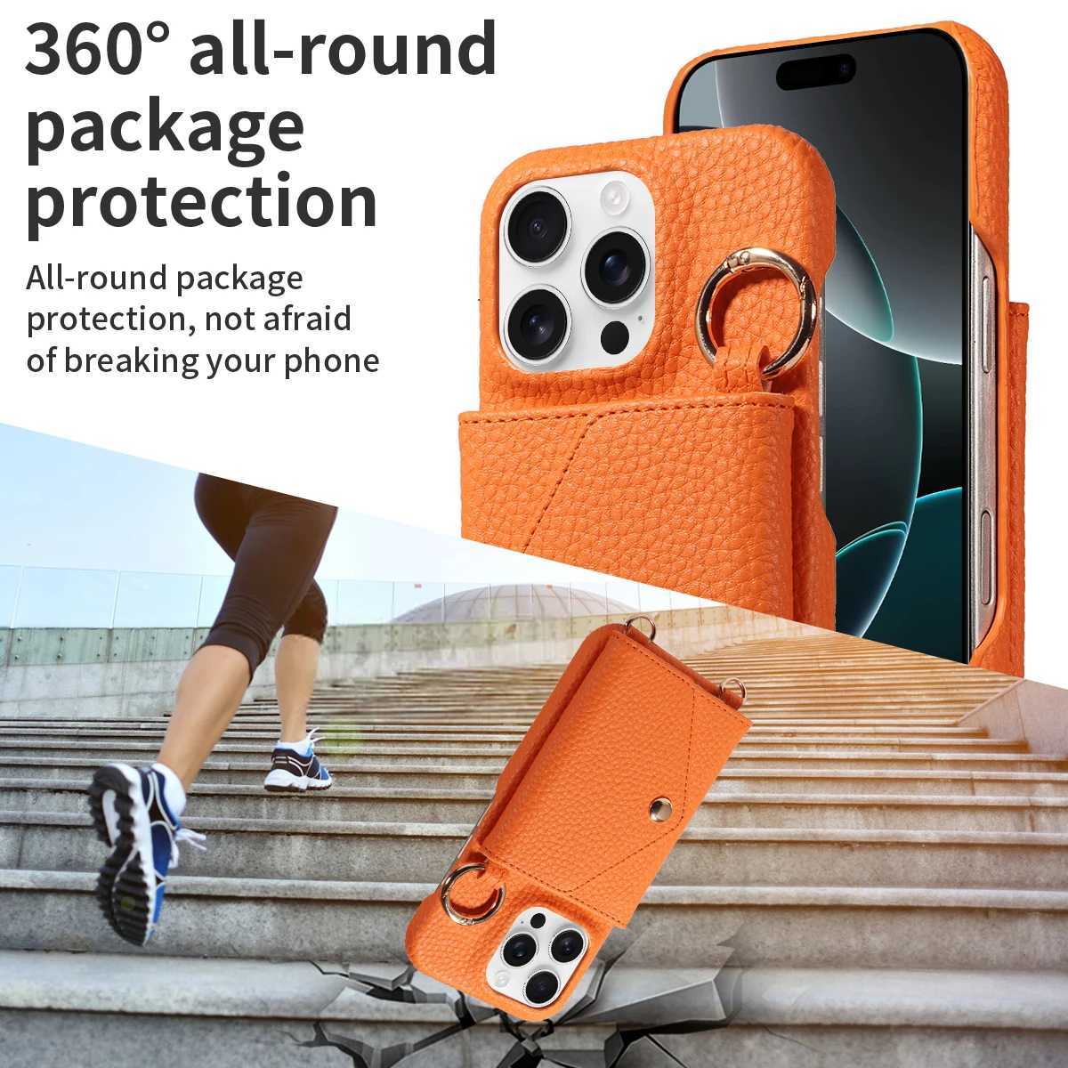 For iPhone13promax 13mini 12promax 12mini 11promax iphone XR XS XSMAX 7PLUS 8PLUS Phone Case Womens Crossbody bag with Mirror J251114