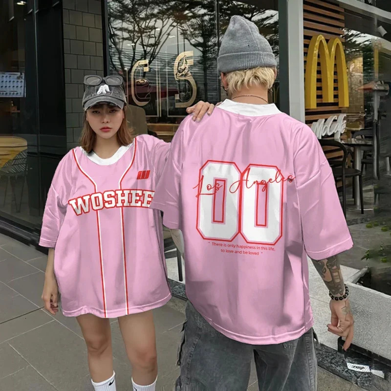 Short sleeved T-shirt mens fashion T-shirt short sleeved top summer casual plus size loose hip-hop round neck clothing 250402