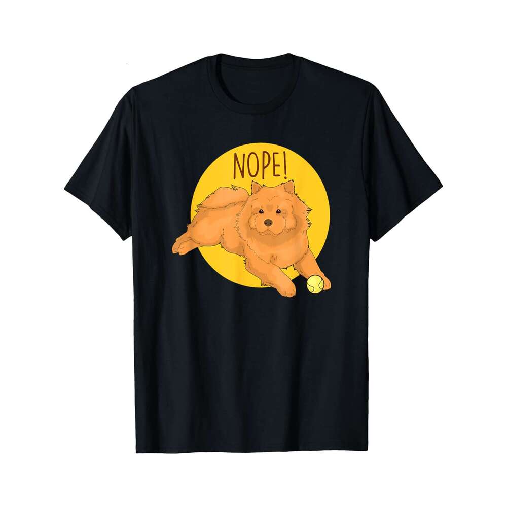 Designer T shirt Nope Lazy Border Collie Dog - Pet Border Collie Breed Lover - 220g Tshits