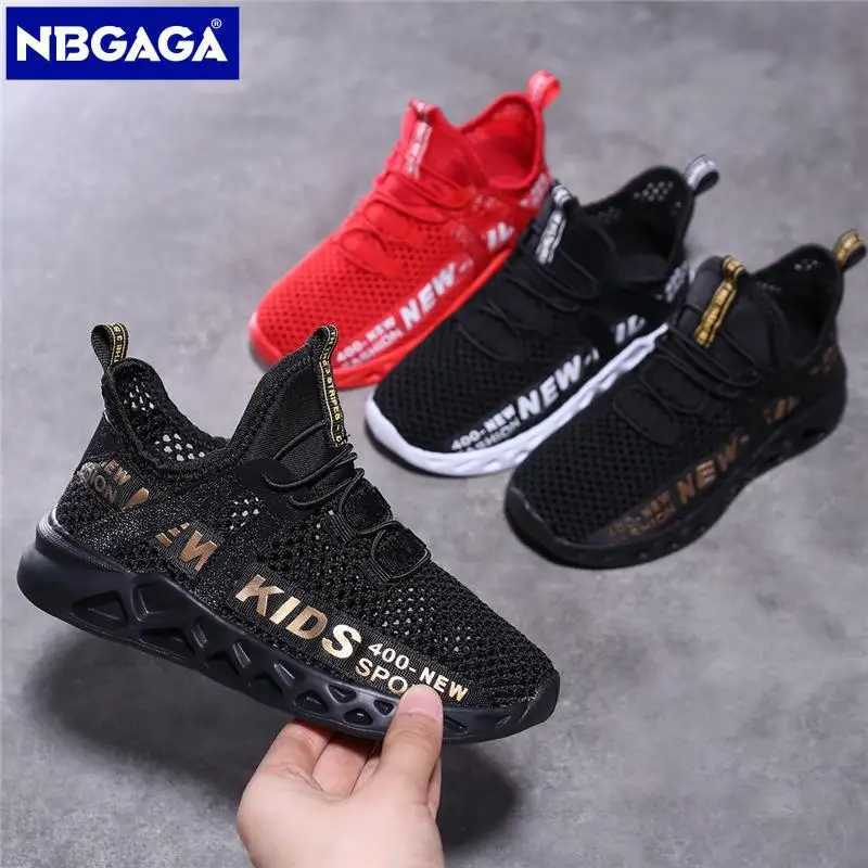 Net childrens running shoes are breathable lightweight soft non slip comfortable and casual walking shoes for boys and girls W250407
