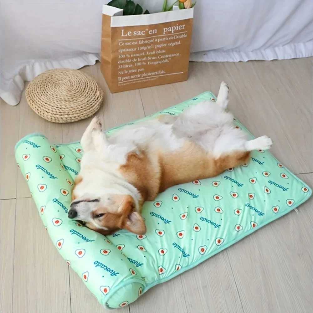 Dog summer pet ice cooling pad dog cooling sleep pad comfortable pet bed dog nest Y250407