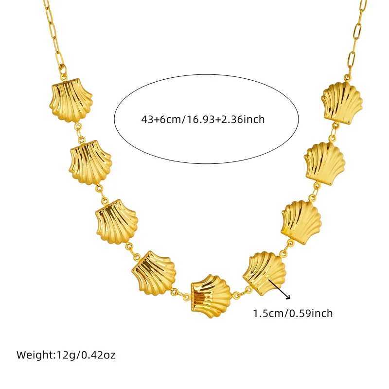 DIEYURO 316L stainlESS steel gold simple hollow heart necklace set for women and girls new trend fashion jewelry set Y250408