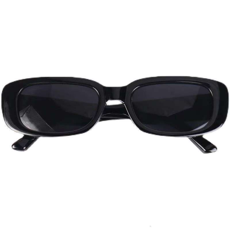 Rectangle Sunglasses for Women Retro Driving Glasses Vintage Fashion Narrow Square Frame UV Protection Retro Glasses Female Square Street Shot Hip Hop