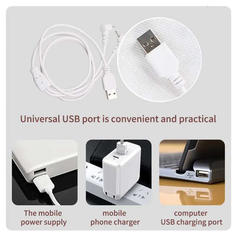 Enlargement Lifting Anti Sagging Hot Compress USB Rechargeable Wireless Electric Breast Massager