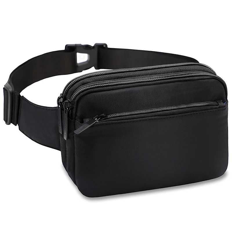 Tinyat Womens Shoulder Bag Fanny Packs Mobile Currency Cash Light Sports Mini Belt Bag Colorful Zipper Fashion Waist Bag Mens Travel Z250407