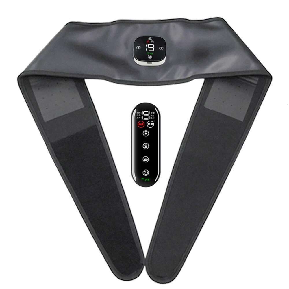 EMS Abdominal Toning Belt Electric Stimulation Muscle Toner Portable Fiess Massager Waist Trainer Body Slimming Shaping
