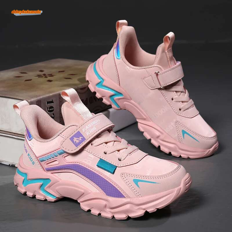 sports activities for children, comfortable outdoor running bands, waterproof, children's tennis, anti-slip, pink #ddmykukumalu
