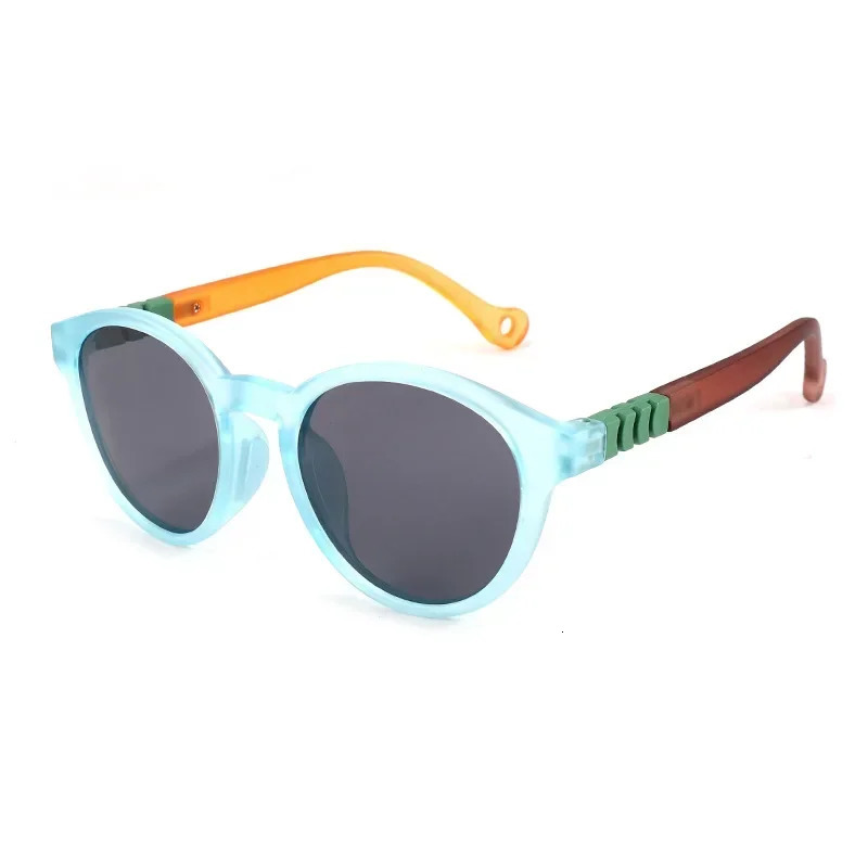 Fashion Round Childrens Polarized Sunglasses Childrens Sunglasses Boys and Girls Fashion Baby Student Glasses Party Glasses UV400 250403