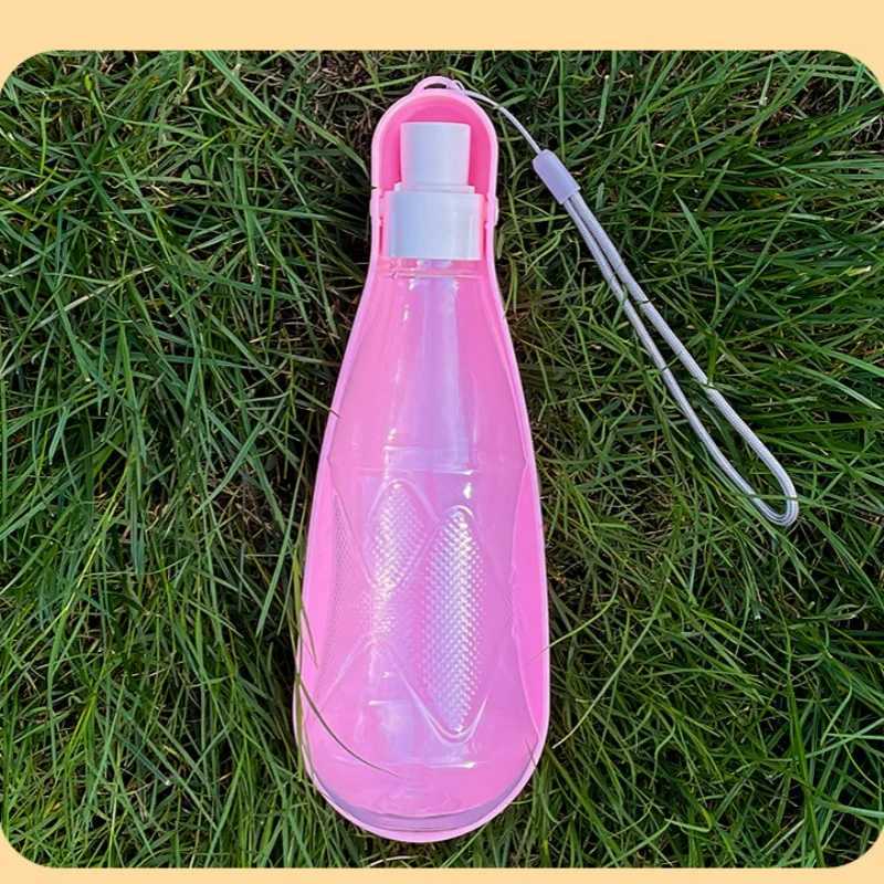 free shipping Refuse drink dirty The new went out with cup and squeezed a portable water bottle outside to walk the dog Y250407
