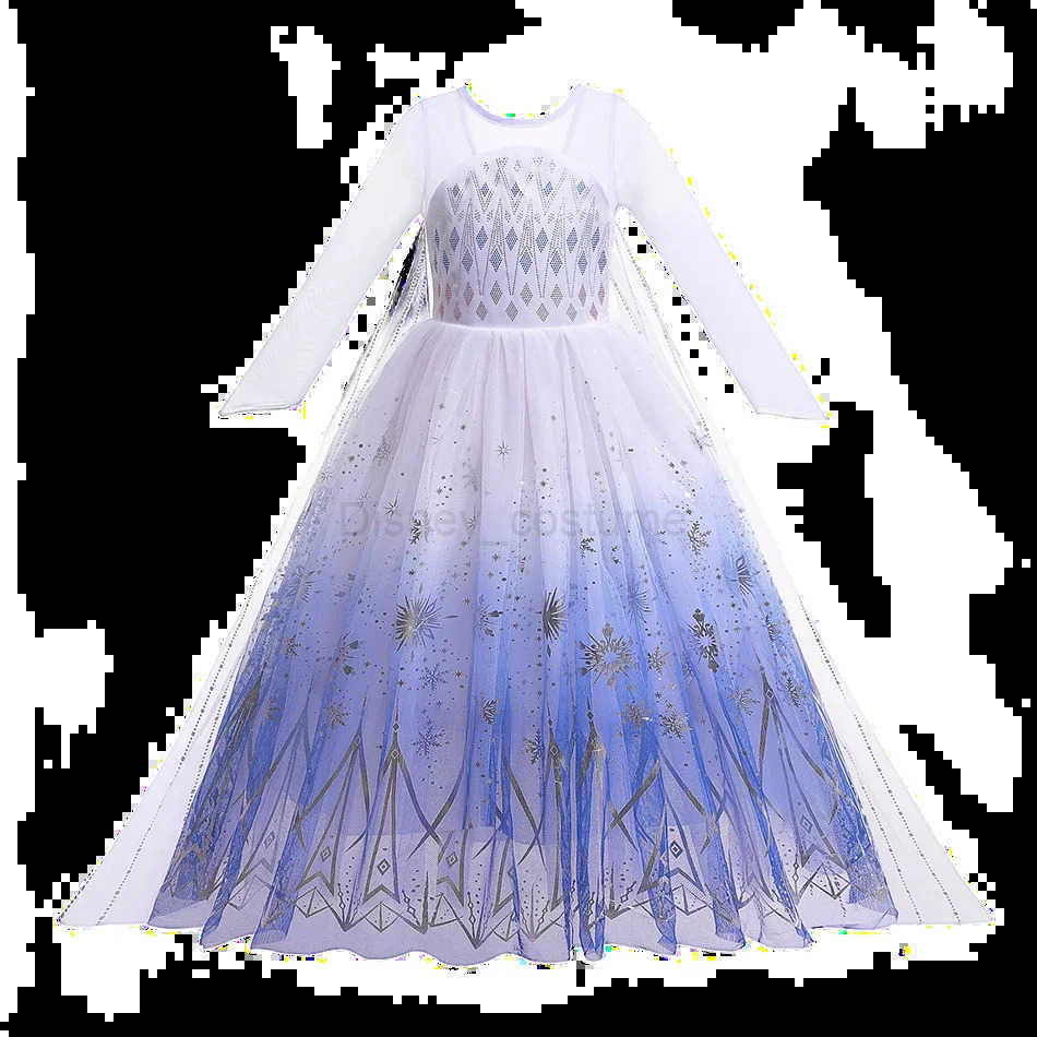 Disney Elsa Anna Childrens Princess Girl Dress Rapunzal Childrens Role Play Halloween Vestdos Childrens Costume Birthday Party Dress X250408