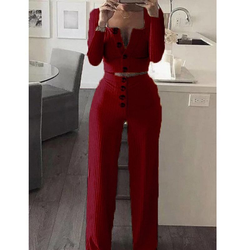 Women's New Short Cardigan Long Sleeved Slim Fit Sexy Temperament Commuting Buckle Casual Set
