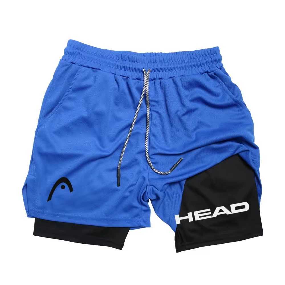 2025 Summer Popular Sports Mens Breathable Tennis Shorts Quick drying Badminton Outdoor Running Vacation Two piece Shorts W250407