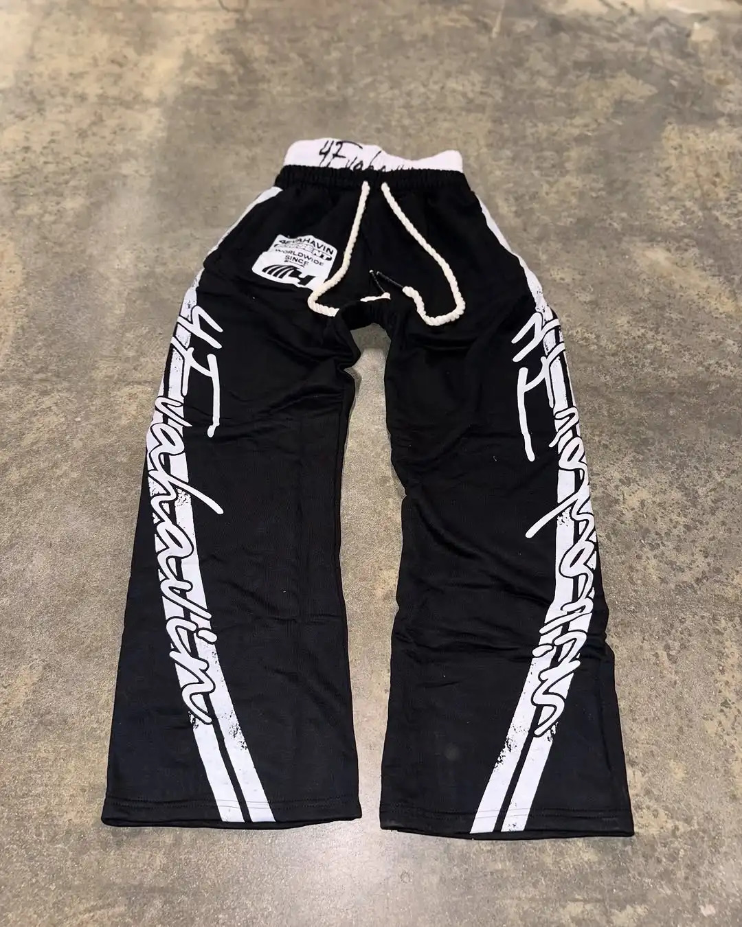 Y2k Fashion Pants American Street Trend Brand Hip Hop Mens Slow Running Drag Sports Oversized Cargo Transporter 250403