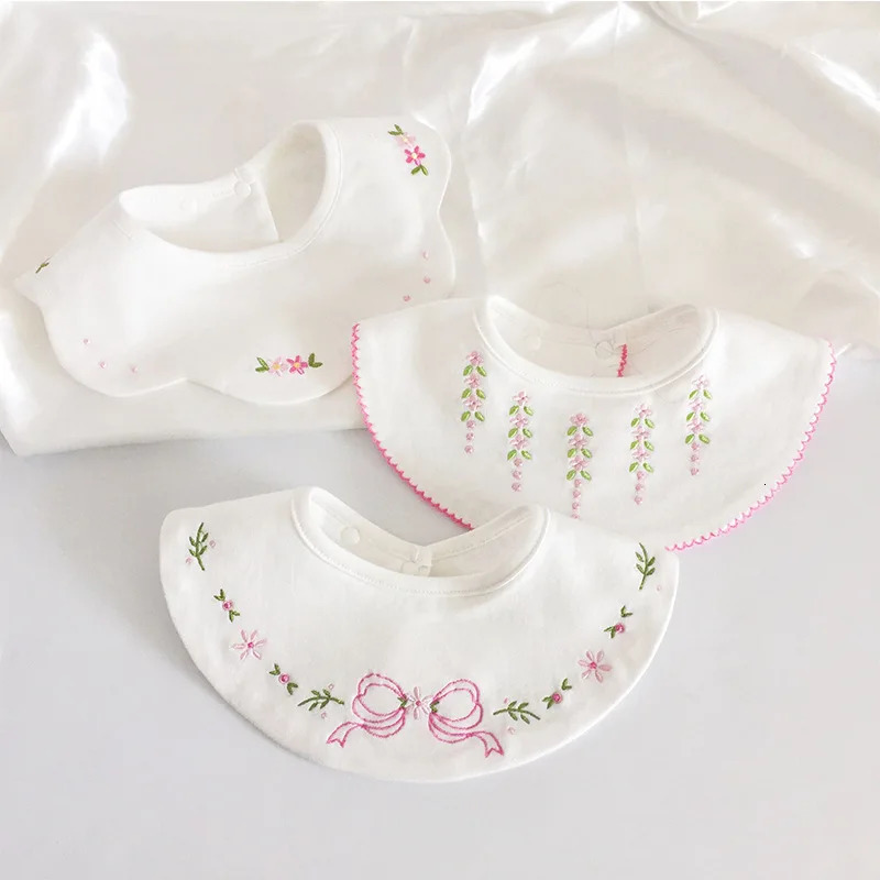 INS born Baby Bibs Cotton Gauze For Boys And Girls Saliva Towel Absortbent Drooling Cloths Thin Summer Spring Saliva Pocket 250408