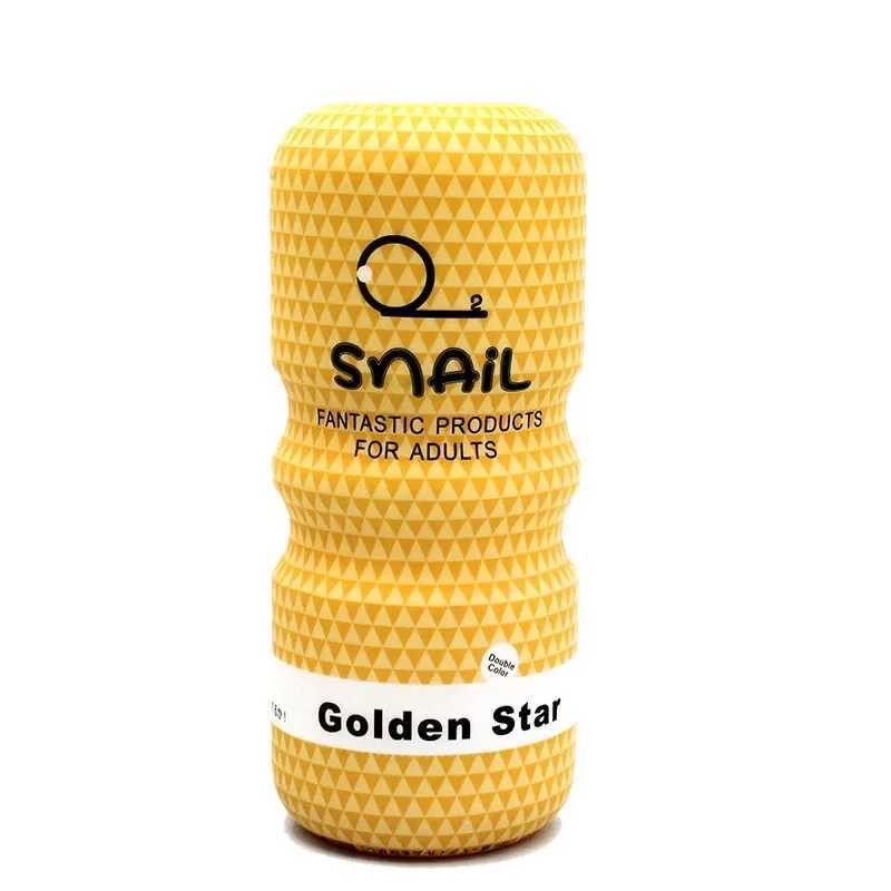 Soft rubber snail climate airplane cup mouth sucking anal vagina male masturbation manual penis adult sex toy 18+W250408
