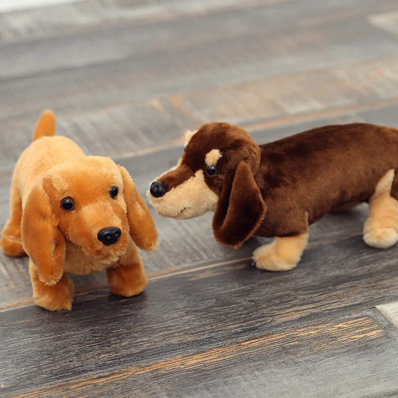 Hallowen Simulation Sausage Dog Plush Toy Cute Soft Stuffed Animals Dachshund Dog Doll Funny Home Party Decor Kids Birthday Gift 251107