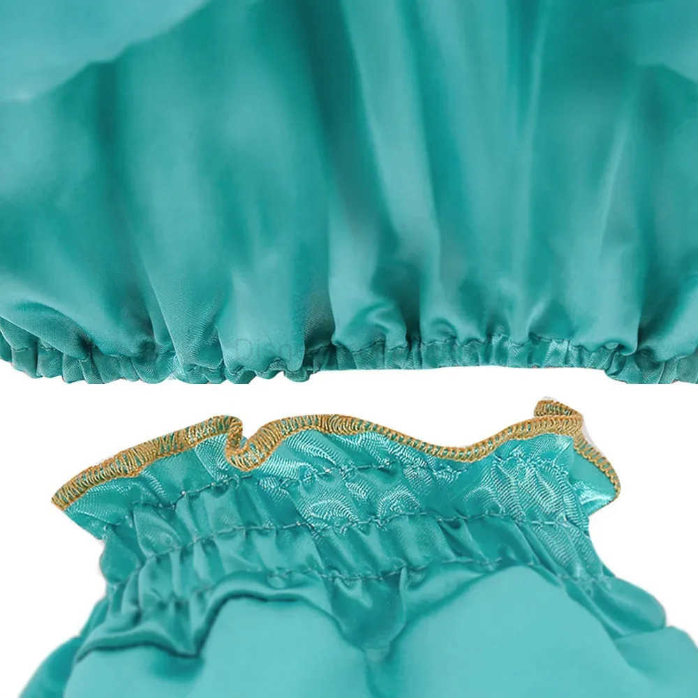 Disney Baby Girls Cosplay Jasmine Costume Aladdin Princess Dress Kids Magic Lamp Fancy Birthday Party Dresses Jasmine Clothes X2504081