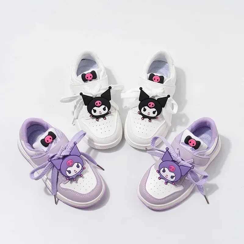 Kulomi Childrens Shoes for Girls Spring/Summer 2024 New Childrens Sports Shoes Breathable for Girls Dad Shoes Medium and Large Children W250407