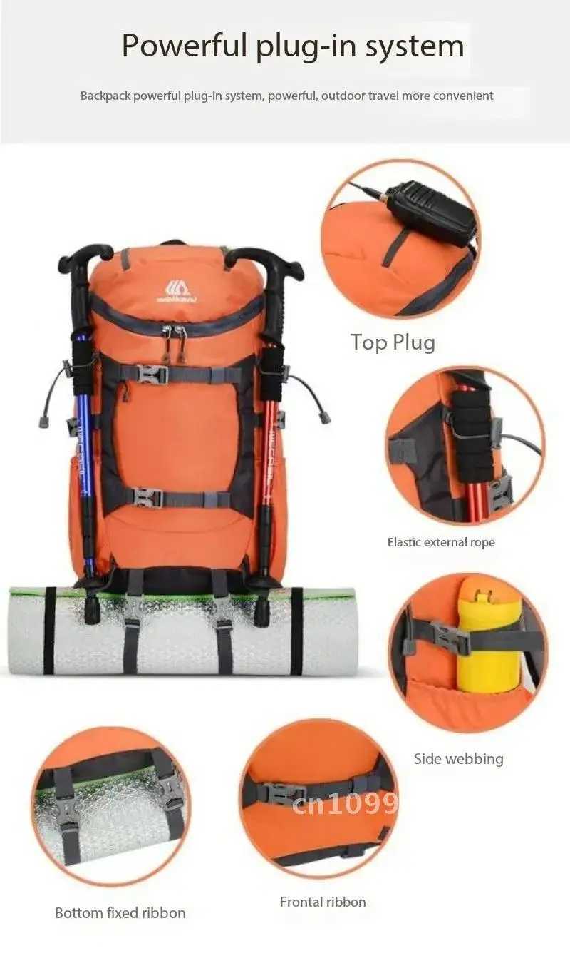 Lightweight and Load Reducing Water Bag for Men and Women Hiking Backpack Camping Travel Bag 30 LiterC250407