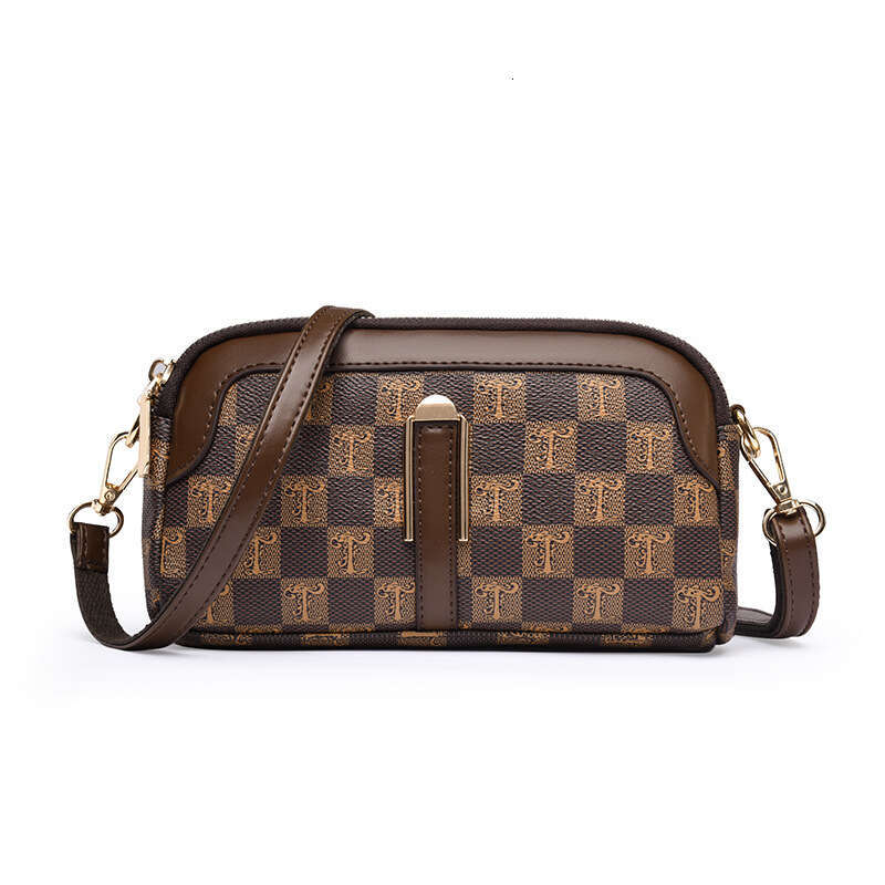 Women's Small New Coin Purse Fashionable Phone for Middle-aged Moms Single Shoulder Crossbody Bag Monogram Clutch Mini Luxury Brands Handbags