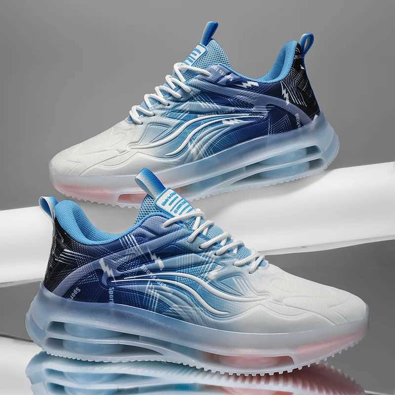 Mens sports shoes Cushi TPR sole mesh lightweight running shoes wear-resistant basketball casual sports shoes shoes size 39-47 Y250408