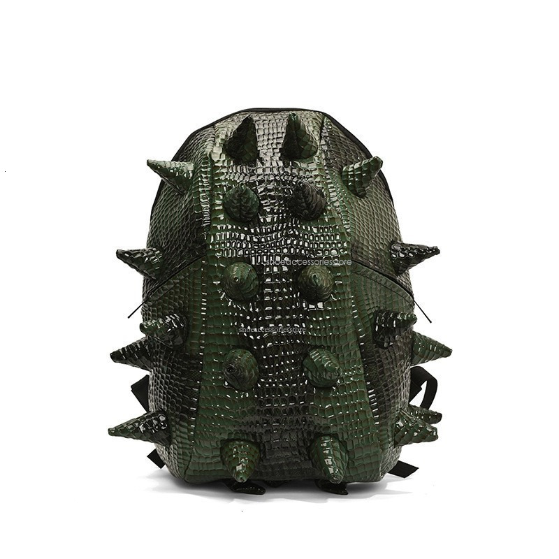 2025 New Neutral Style Korean Edition Fashion Personality Large Capacity Funny Hedgehog Pop Backpack Outdoor Street Trendy Backpack