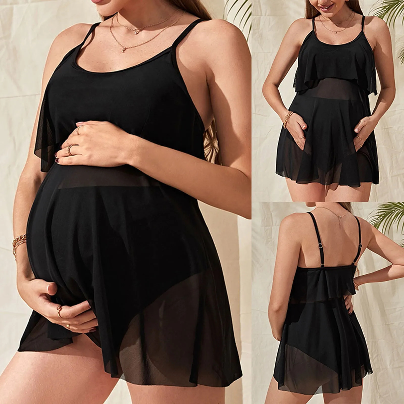Maternity Cover Ups for Swimwear Maternity Loose Cover Belly Pregnant Separate Swimsuit Womens Maternity Swimsuit Size Medium 250407