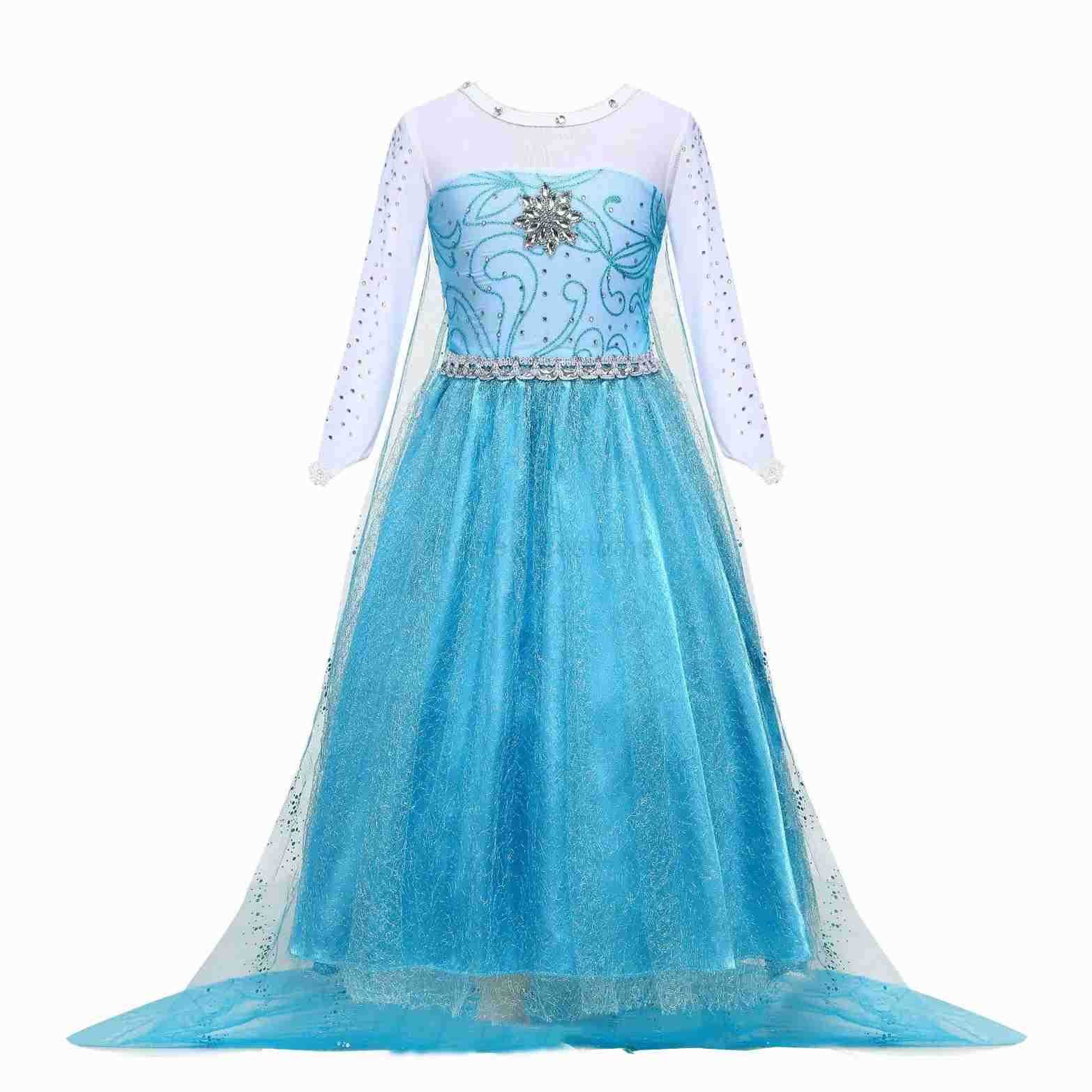 Disney Amazing Frozen Elsa Dress with LED Light Girl Role Playing Princess Costume Preschool Light Fairy Elsa Classic Costume in 2024 X250408