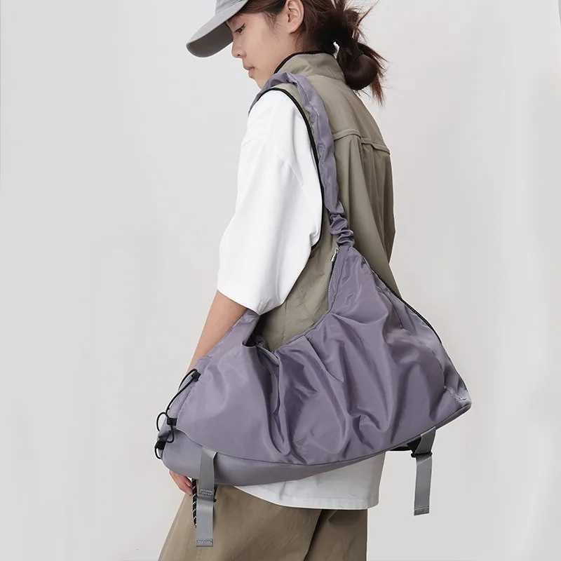 Designer Fitness Bag Womens Shoulder Bag Yoga Travel Backpack Multi functional Dry Wet Separation Sports Dance BagXJ250408
