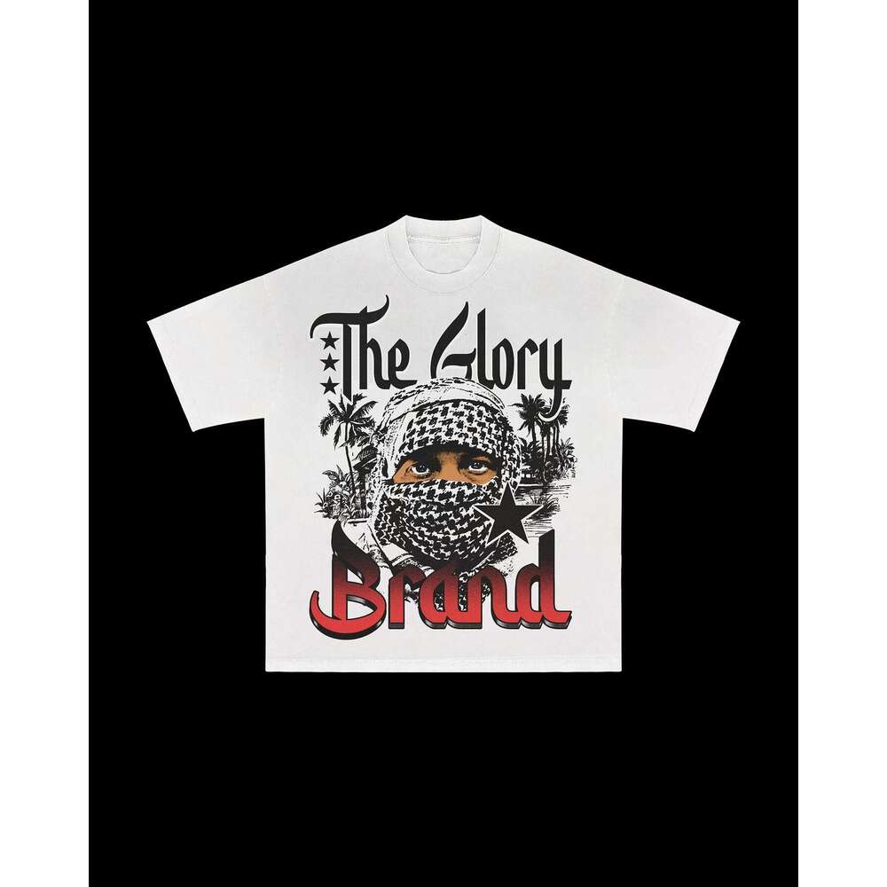 2025 New Fashionable and Minimally Designed Unisex Casual Personalized Street T-shirt