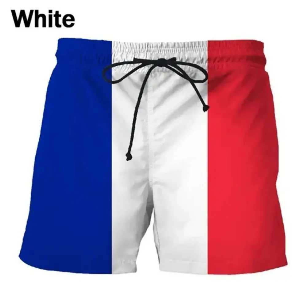2024 German American and British flag beach shorts mens 3D printed swimming shorts Hawaiian swimming shorts childrens ice shortsXJ250407