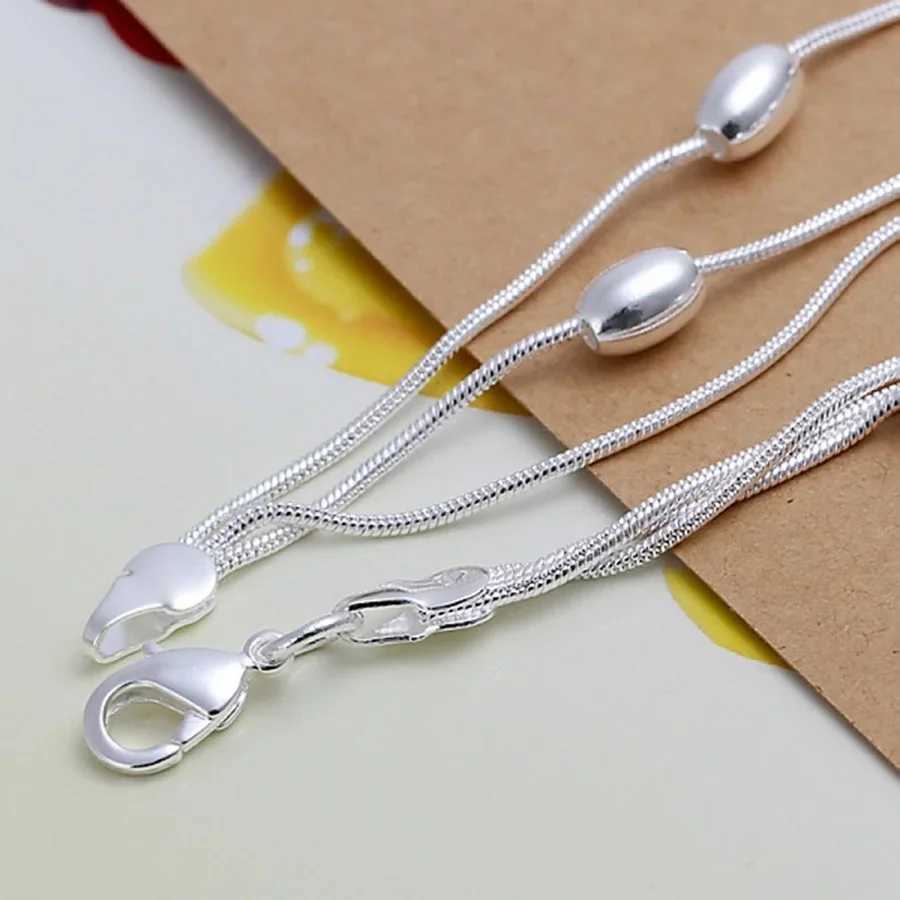 Fashion Design Product Beautif 925 Sterling Sier Jewelry High Quty Bracelet Bead Chain Wen La Wedding WithC250408