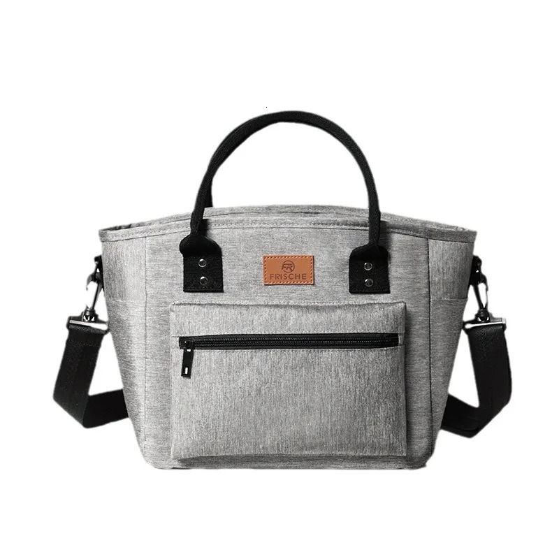 Portable insulated bag suitable for office workers used packaging lunch box bags with rice 250401
