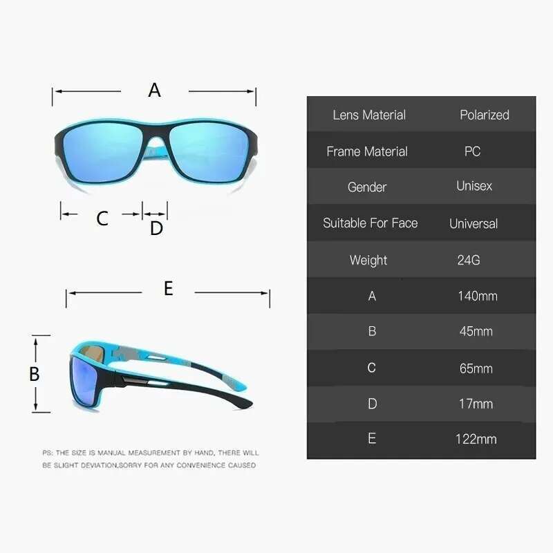 Classic Outdoor Sports Polarized Sunglasses Men Women Cycg Climbing Skiing Fishing Driving Vintage Sun Glasses UV400 Eyewear