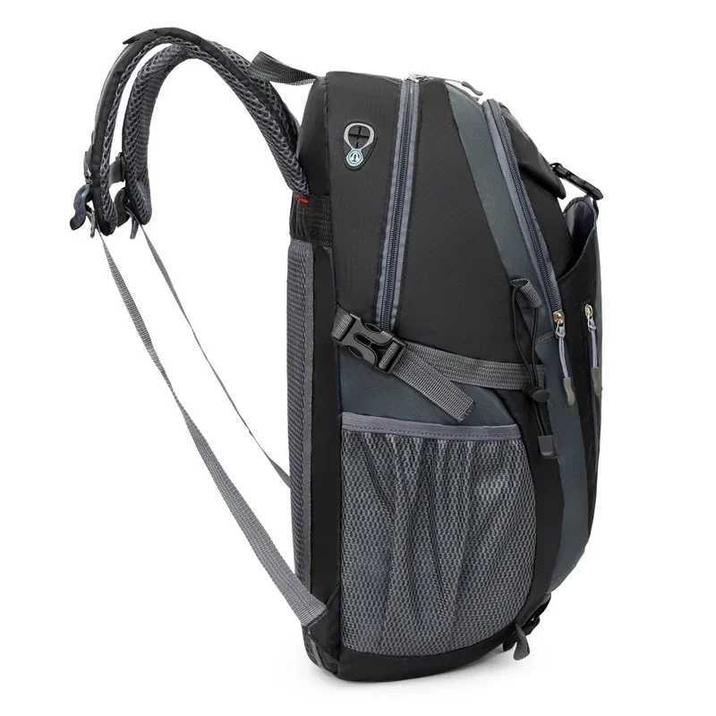 Outdoor Travel Climbing Bag Nylon Waterproof Hiking Tactical Military Backpack Mountaineering Camping Sports Backpack EquipmentC250407