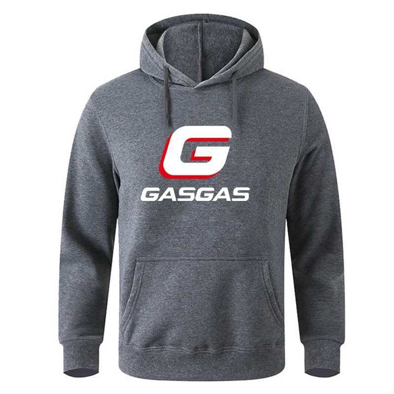 Mens hoodies sweatshirts GASGAS hoodies sweatshirts streetwear printed clothing Polerone winter clothing womens Harajuku shirts W250408