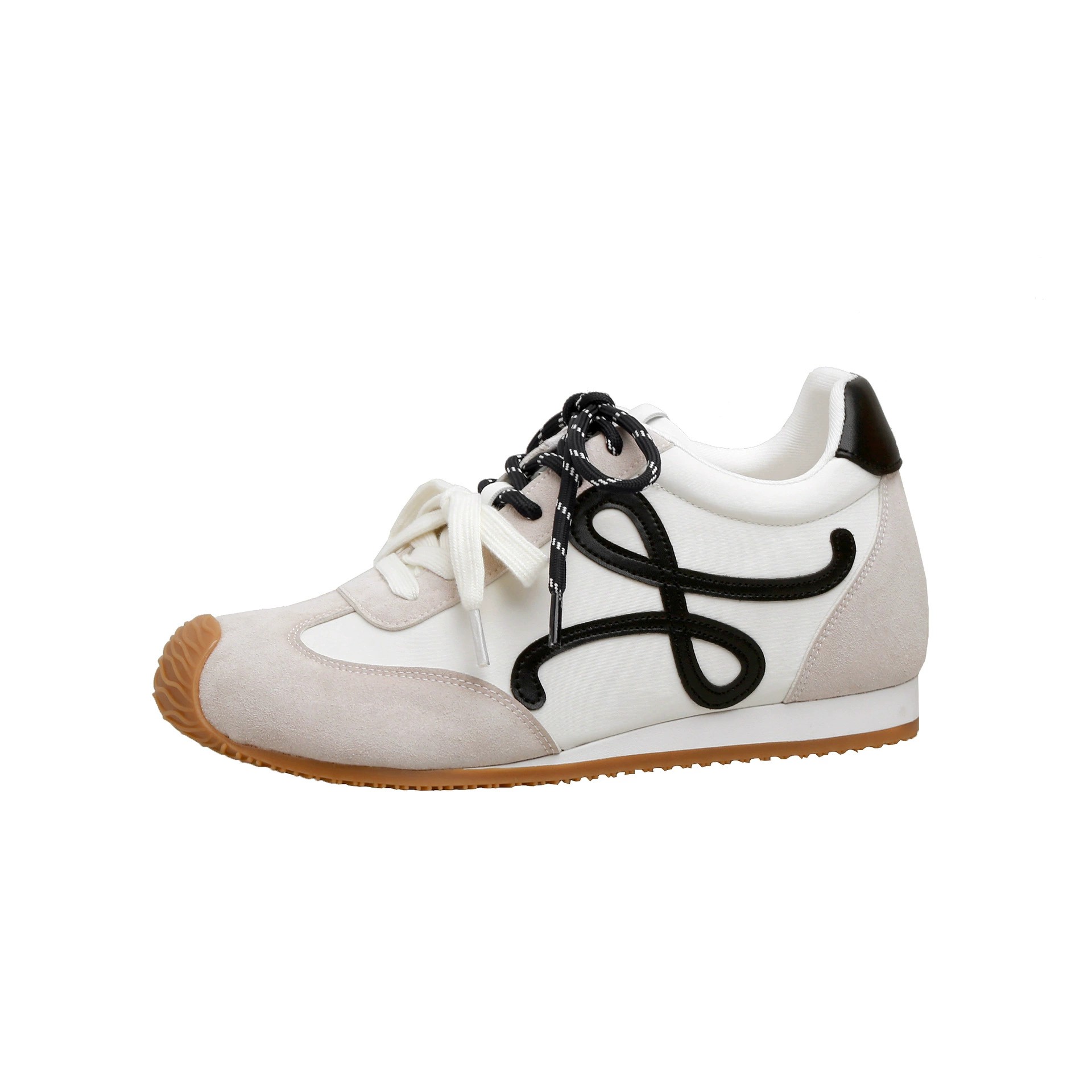 Color Block Lace-Up Casual Shoes - Comfort Meets Trend for Modern Fashion