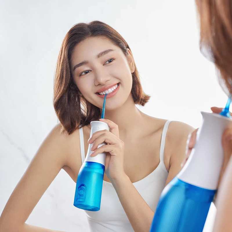 SOOCAS W3 Pro sink cleaner tooth type 4 nozzle cleaner oral irrigator C-type rechargeable cleaner 7-mode detachable water tank M250408
