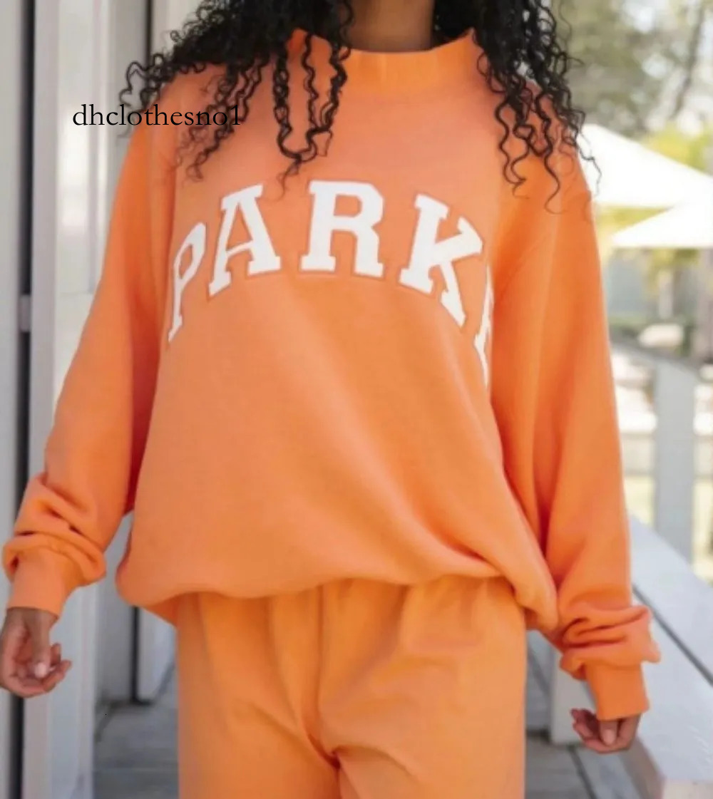 parke hoodie designer high quality fashion Yoga Women Sports Jogging Sweatshirt Womens Autumn Loose Fit Letter Print trend casual comfort fit oversized hoody 10f
