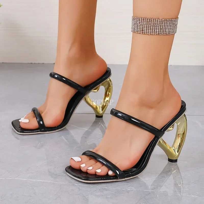 Summer Fi Womens Sandals Wedding Bridal Luxury Shoes Gold Designer Party Open Heel ZapatosXJ250407