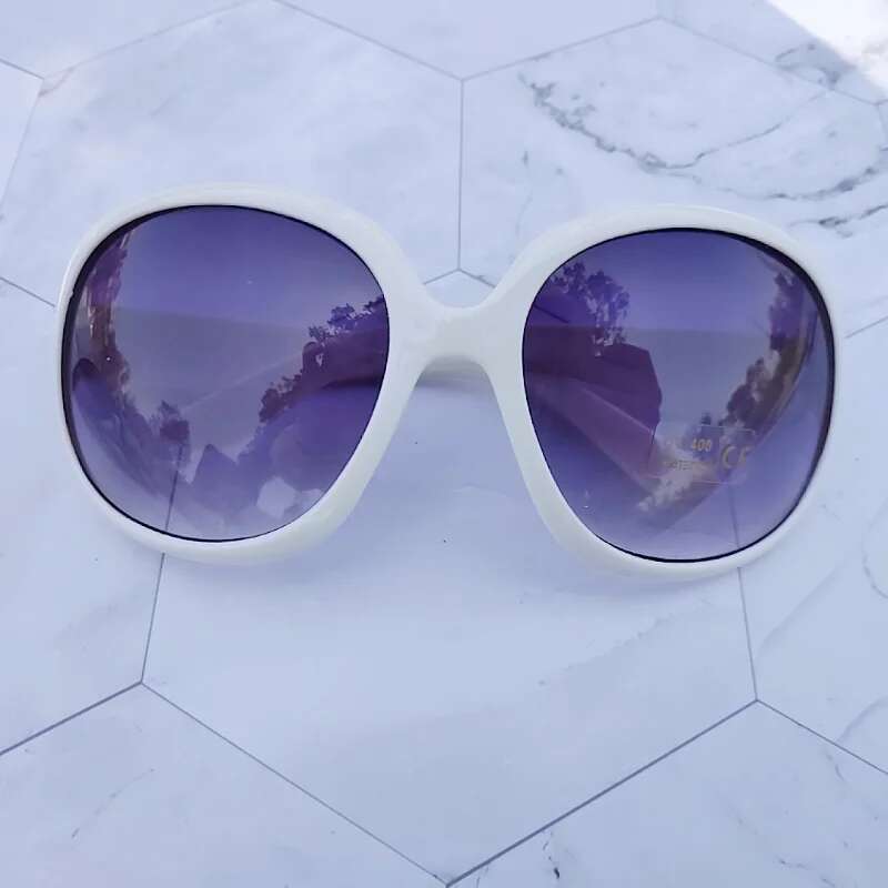 New Fashion Polarized Sunglasses Women Brand Designer Vintage Extra Large Oval Sun Female Glasses UV400 Eyewear