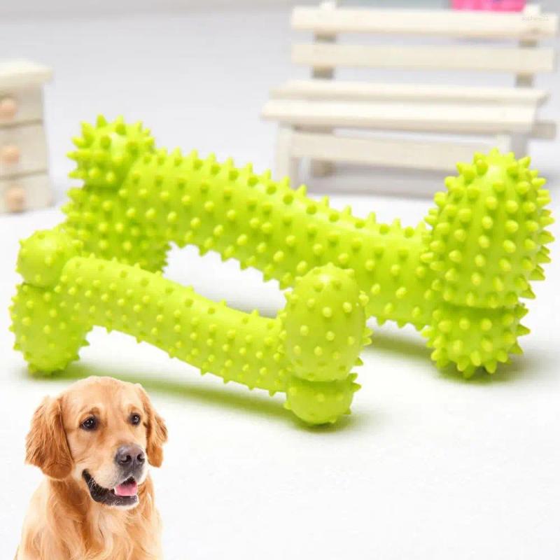 Update Pcs Chew Toy Bone Shape Chewing Training Rubber Tooth Cleaning Pet Supply TPR Dog Puppy Molar