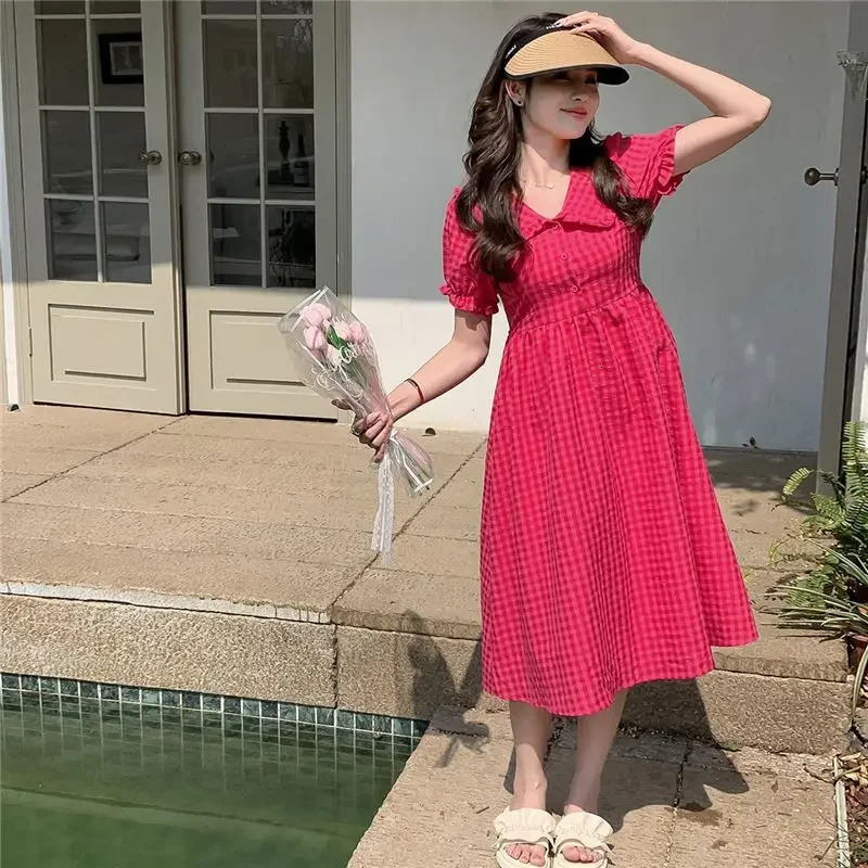 Same Mother and Daughter Dresses Summer Baby Girl One-piece Dress for Women Fashion Clothing Mom and Me Vacation Clothes 250407
