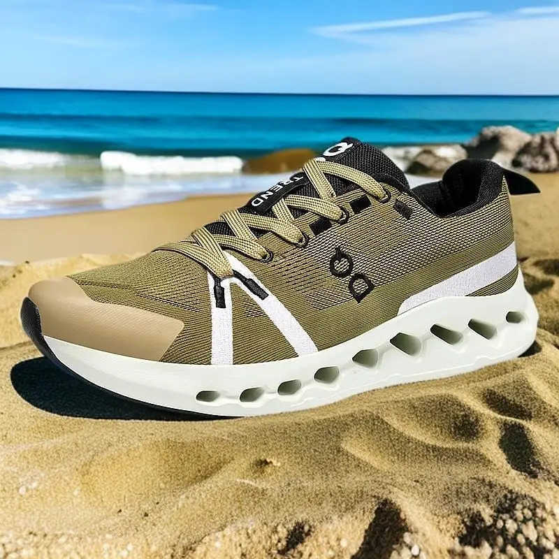 Fashionable shock-absorbing running shoes cfortable anti slip sports sneakers Z250513
